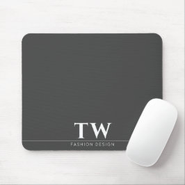 Mode Designer Black Mousepad