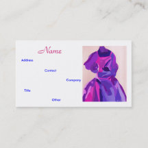 Mode-Designer I-Visitenkarte