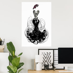 Mode-Diva-Plakat Poster