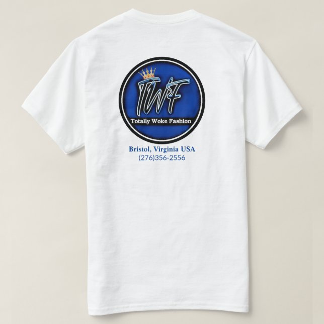 Mode entièrement Woke | Marqué | T-shirt (Design dos)