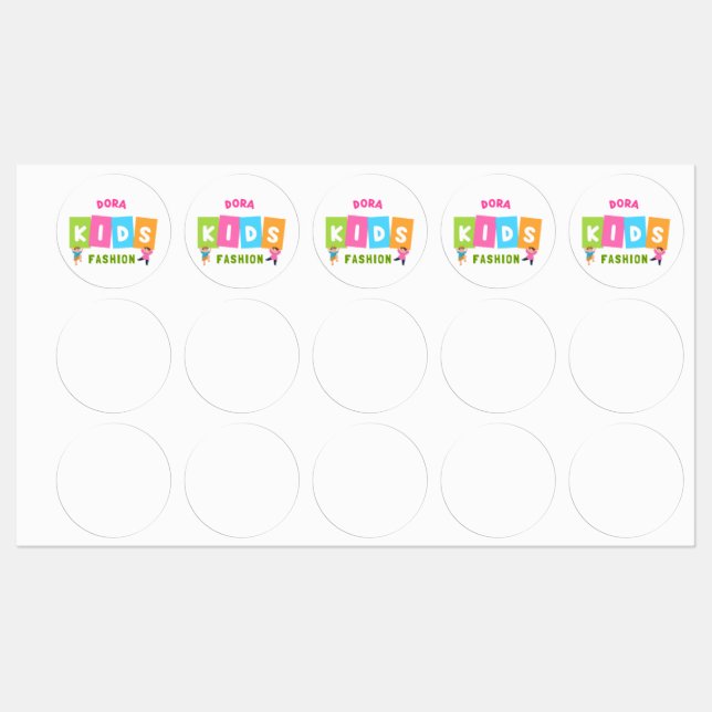 Mode Etiketten (Blatt)