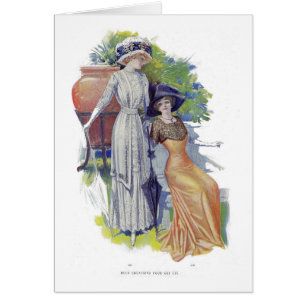 Mode française vintage à partir de 1910