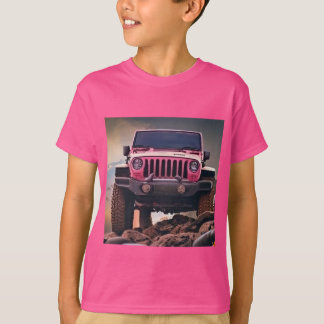 Mode für Baby Boy Auto gedrucktes Design-Tishirt T-Shirt
