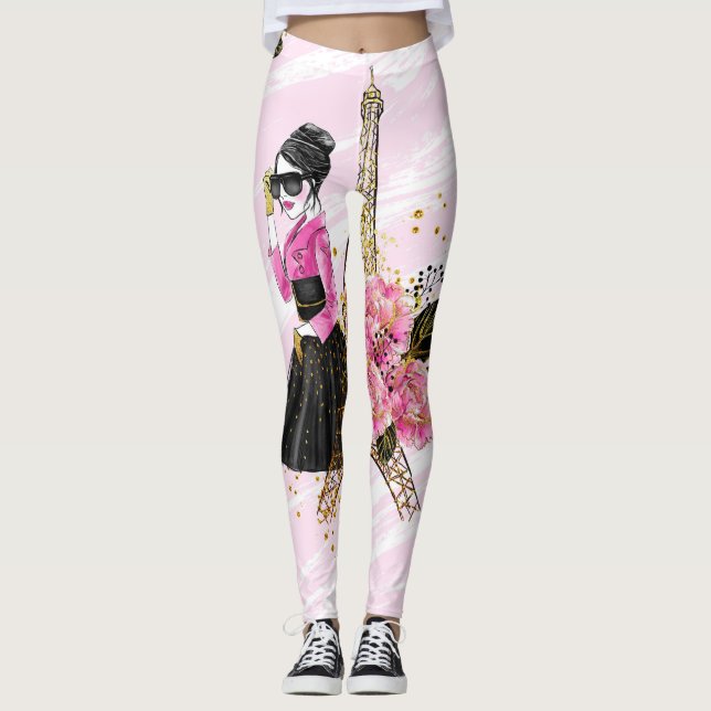 Mode-Girl Leggings (Vorderseite)