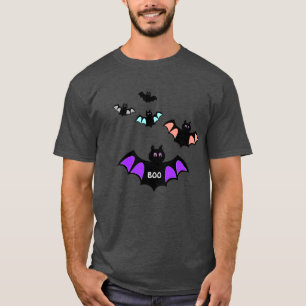 Mode Halloween Fledermäuse T-Shirt