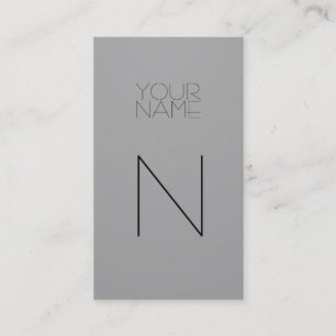 Mode hellgrau visitenkarte
