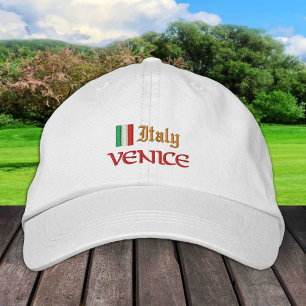 Mode in Venedig und Italien / Patrioten der italie Bestickte Baseballkappe