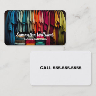 Mode-Industrie Visitenkarte