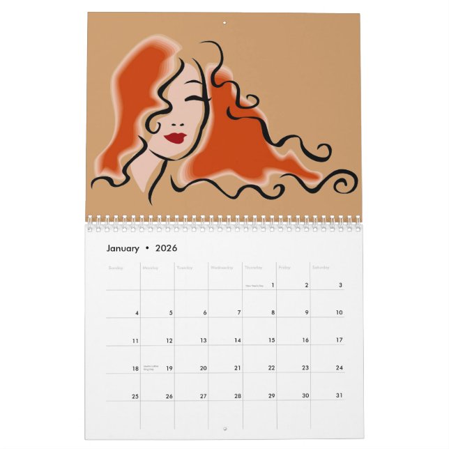 Mode-Kalender Kalender (Jan 2026)