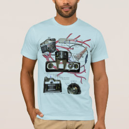 Mode-Kamera-Augen-Fotografiet-shirt T-Shirt