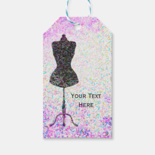 Mode Konfetti Mannequin Individuelle Party Favor Geschenkanhänger
