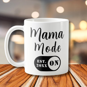 Mode Maman ACTIVÉ, Tasse à café personnalisée pour