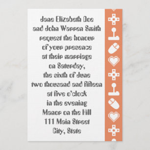 Mode multijoueur dans le faire-part de mariage de