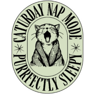 Mode Nap Caturday - T-shirt Cat Purrparfaitement a