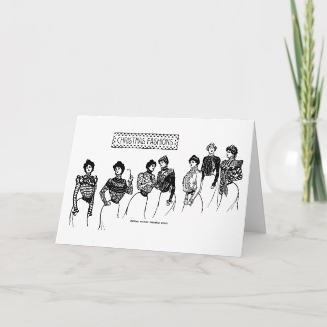 Mode Noël 1899 à partir de la carte Paris (Devant)