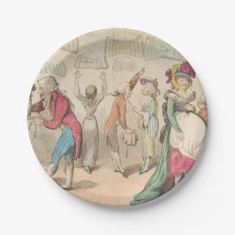 Mode - Rundpapier-Teller Pappteller