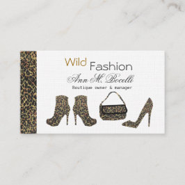 Mode-schicke modische Dame Stilettos Shoes Purse Visitenkarte