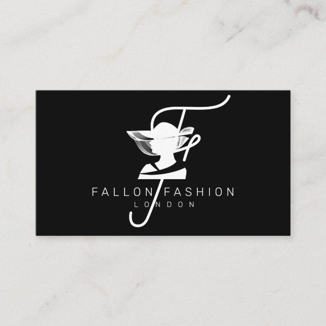 Mode, Seamress, Alterungs-Nähshop Visitenkarte (Vorderseite)