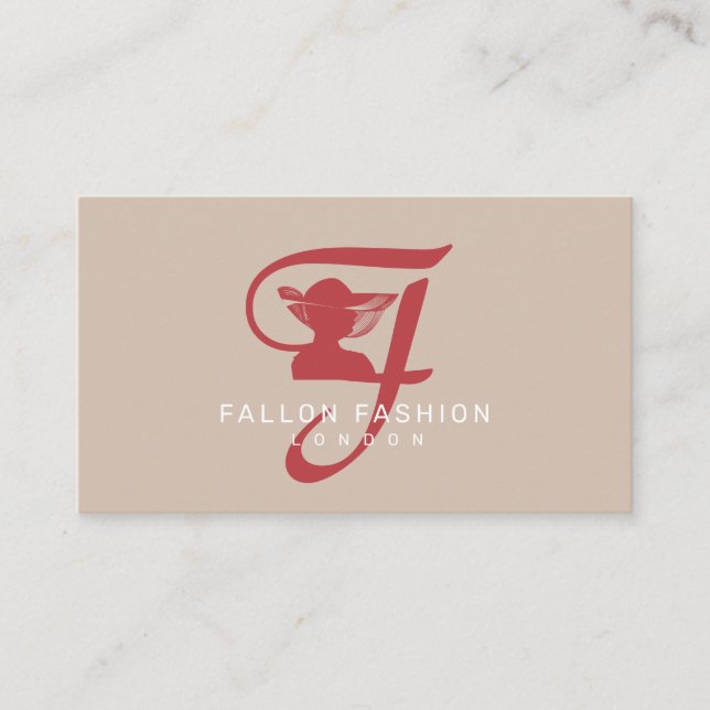 Mode, Seamress, Alterungs-Nähshop Visitenkarte (Vorderseite)