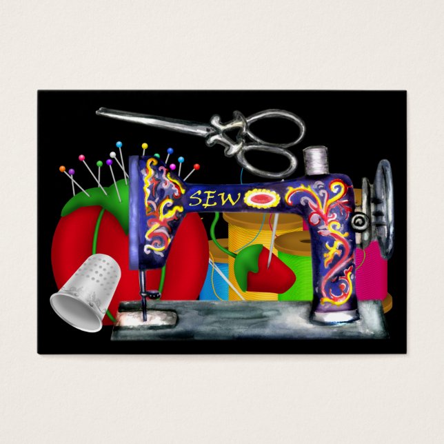 Mode - Seamstresskarte / Tag - SRF (Vorderseite)