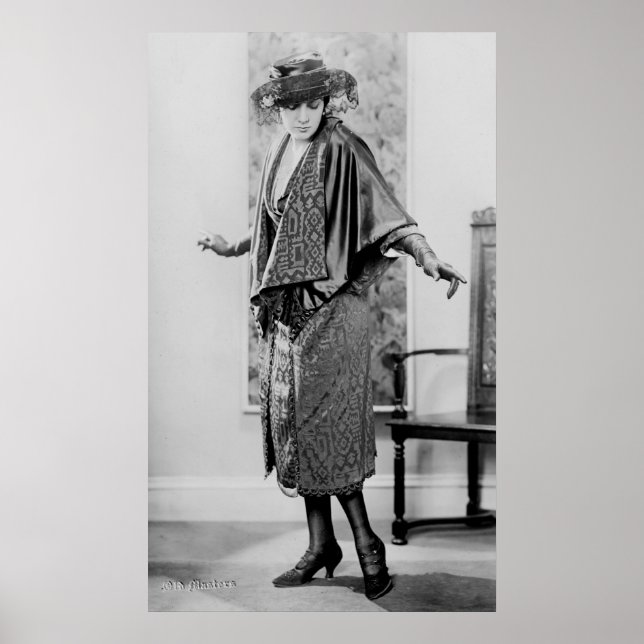 Mode-Show: 20er Jahre Poster (Vorne)