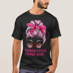 Mode-Stil Ich habe KINDER Mama Outfit Mutter Costu T-Shirt