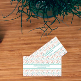 Mode und Bridal Seamstress Visitenkarte