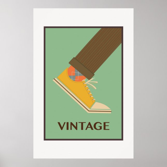 Mode Unvergessene Vintage Fotos Altes ästhetisches Poster (Vorne)