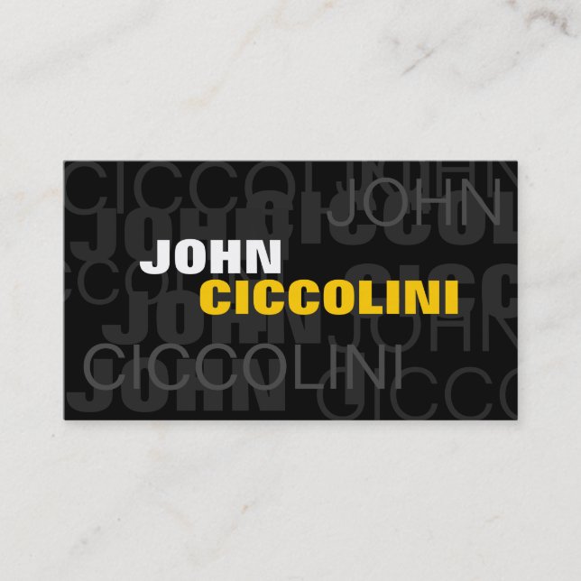 Mode VI Visitenkarte (Vorderseite)