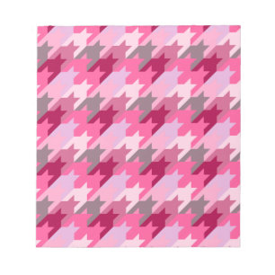 Mode Vintage Stylisch- Muster Modern Frühling Notizblock