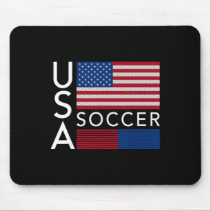Modeartikel USA Amerikanische Flagge Fußballmannsc Mousepad