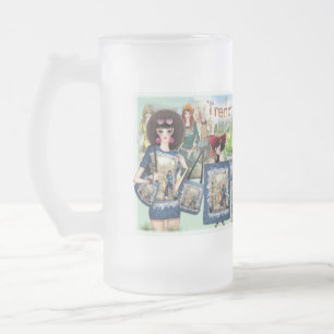 Modeausdrücke Mattglas Bierglas