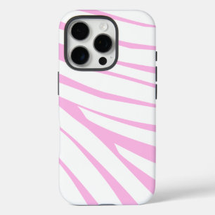 Modebewusstes Zebra Print Design iPhone 16 Pro Hülle