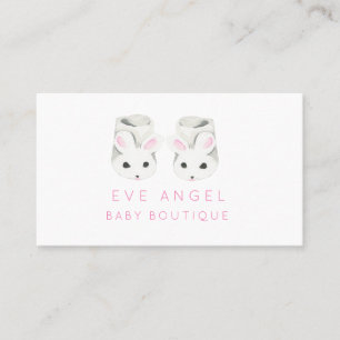 Modeboutique für Baby- und Neugeborenenkleidung Visitenkarte