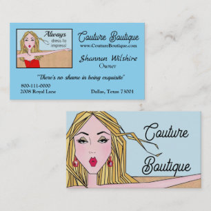 Modeboutique Visitenkarte