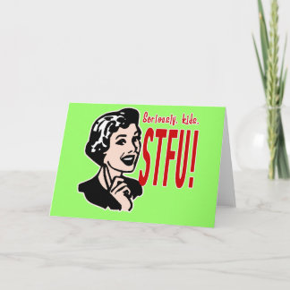 Modedesign an einem lustigen Muttertag Karte