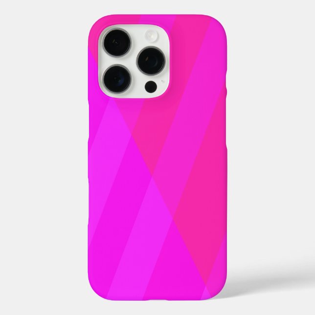 Modedesign in rosa iPhone 16 pro hülle (Rückseite)