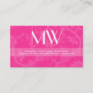 Modedesigner-Stylist-Innendekorateur Visitenkarte