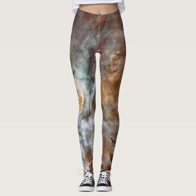 Modeerscheinende Leggings im Karina-Nebel (Vorderseite)