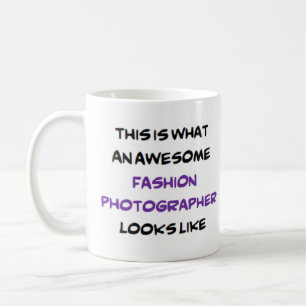 Modefotograf, phantastisch kaffeetasse
