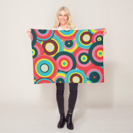 Modegeometrisch Vintag - Muster Stilvoll modern Fleecedecke