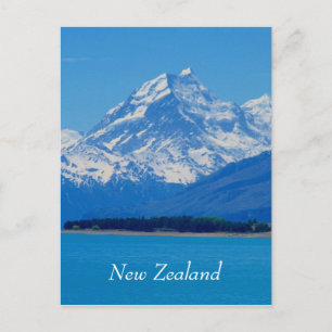 Modekoch blau postkarte