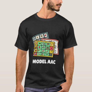 Model Aac Core Board Speech Pathologist Speech Pat T-Shirt