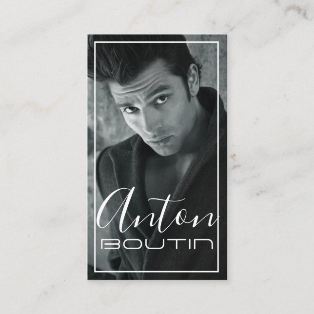 Model Acress Business Card Visitenkarte (Vorderseite)