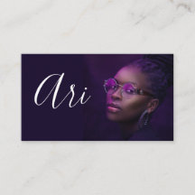 Model Acress Business Card