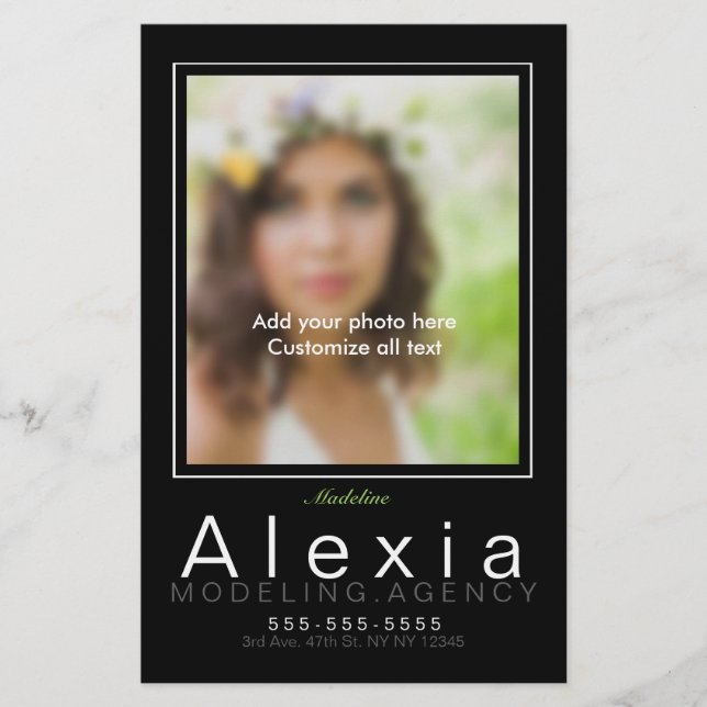 Model.Actor.Comp.Card.Zed.Composite.BLK Flyer (Vorne)