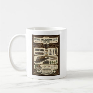 Model Railroading Guild - Meister des Miniaturmode Kaffeetasse