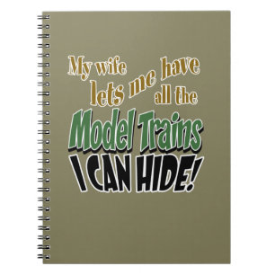 Model Railroads Notizblock