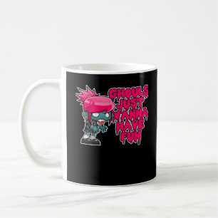 Model Vintag Fotograp Ghouls nur um Spaß zu haben Kaffeetasse