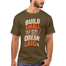 Modelbauer-Bau-klein-Träume-groß-T-Shirt